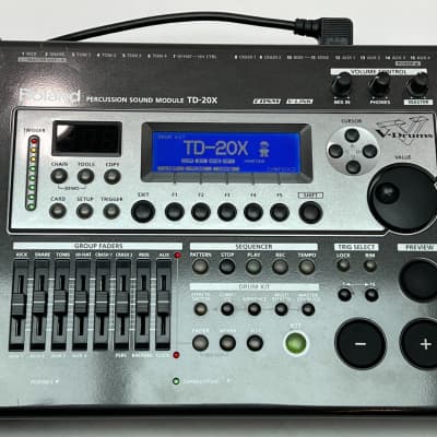 Roland TD-20X Electric Drum Brain Module V-Drum TD20X w/ NEW LCD SCREEN 30 50 12