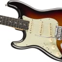 Fender American Elite Stratocaster Left-Hand, Ebony Fb, 3-Color Sunburst