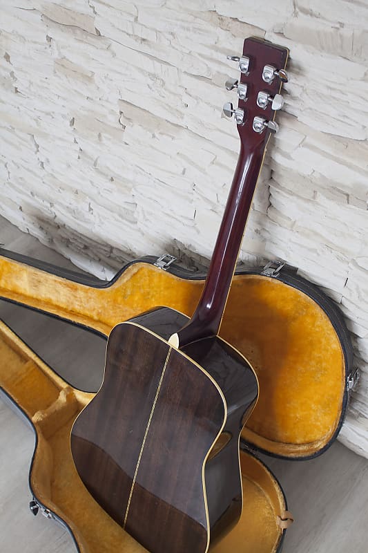 Ultra Rare Pro Martin Custom W-200 around 1975 Natural with