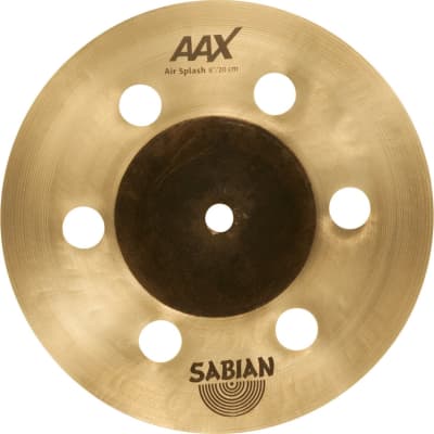 Sabian AAX Air Splash Drum Cymbal - 8" image 3
