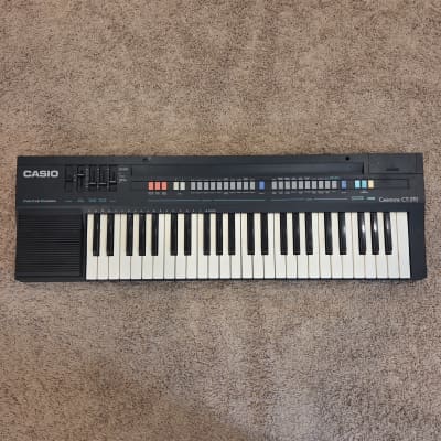 Casio CT-370 Casiotone 49-Key Synthesizer 1980s - Black