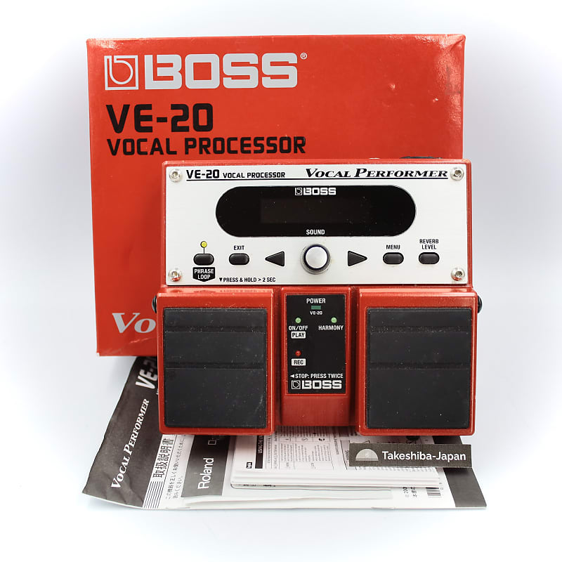 Boss VE20 Vocal Performer With Original Box Vocal Effect Reverb
