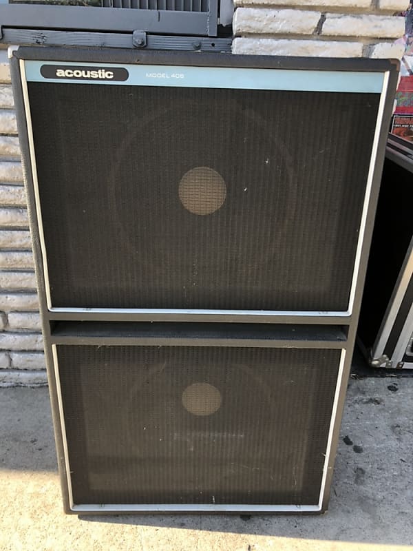 Acoustic 406 2x15 bass cabinet 1970s