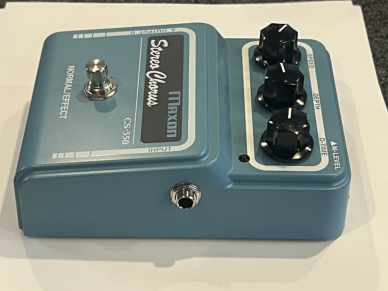 Maxon CS-550 Stereo Chorus Guitar Effects Pedal | Reverb