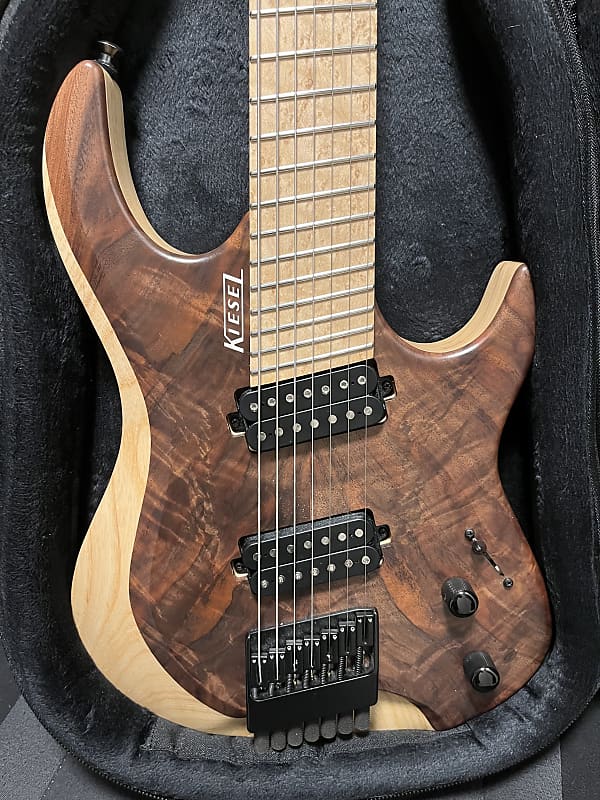 Kiesel Osiris 7 strings Natural Walnut