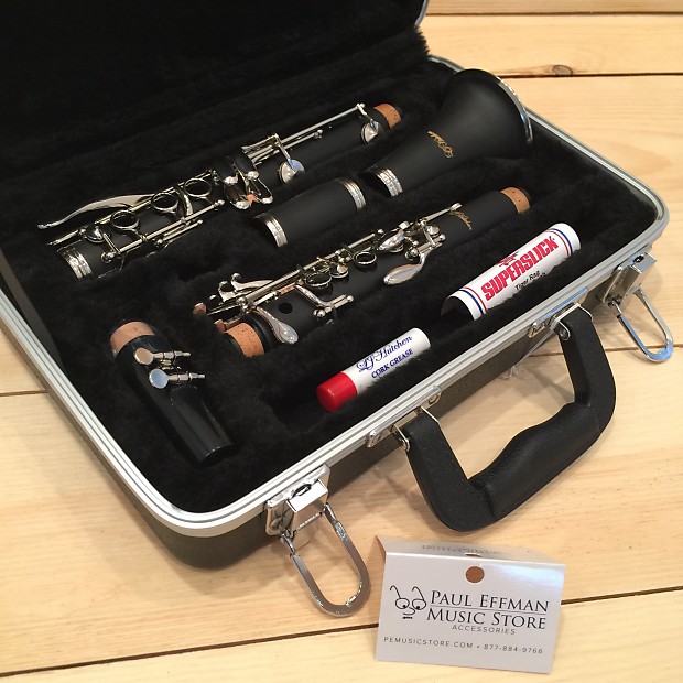 Certified Pre Owned LJ Hutchen Bb Clarinet w Case Extra Supplies 1 Year Warranty
