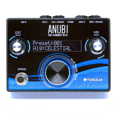 Foxgear Anubi Ambient Box Stereo Guitar Multi Effects Pedal w/ Buffered Bypass image 1