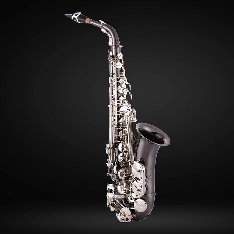 John Packer Eb Alto Saxophone JP045BS Black & Silver Reverb