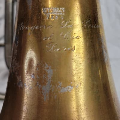 Paris, Valve Trombone, most likely made by Gautrot/Couesnon, Circa 1880 - 1890's image 2