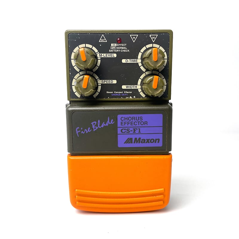 【美品】Maxon CS-F1 Maxon CS-F1 Chorus pedal rare1994 Made in japan | Reverb