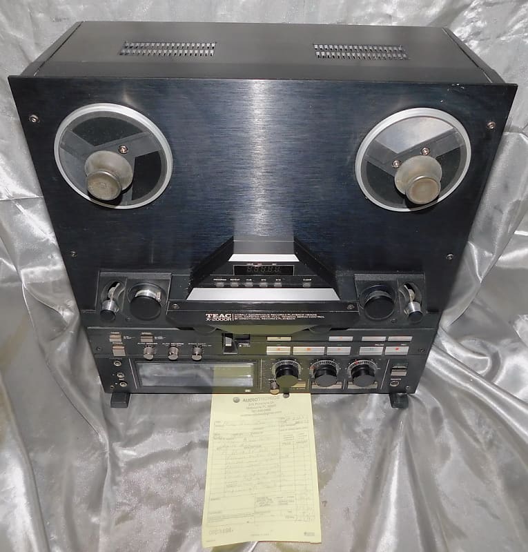 TEAC X-2000R silver, Woodcase for sale.
