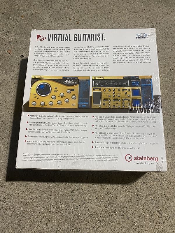 【未使用】 Stainberg Virtual Guitarist 2 Steinberg Virtual Guitarist 2 | Reverb