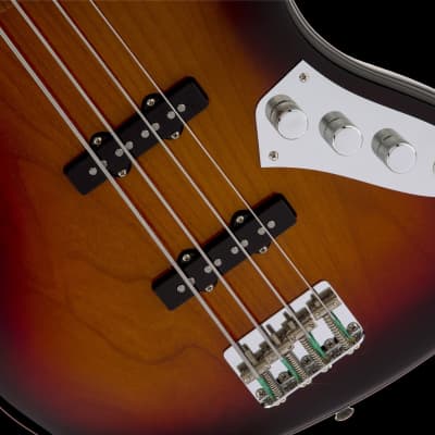 Fender Artist Series Jaco Pastorius Jazz Bass Fretless Sunburst W/ Case image 3