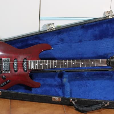 Ibanez 540S FM Flame  1991 Cherry Wine for sale