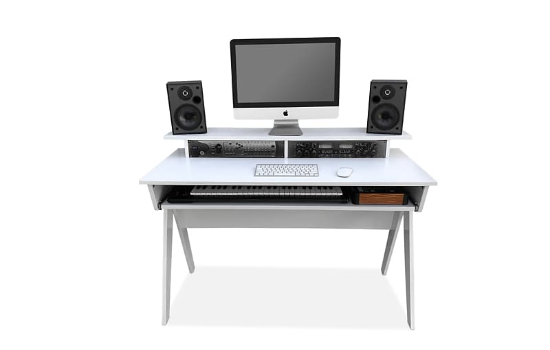 Bazel Studio Desk EQ 61 Key Studio Desk 2021 White image 1
