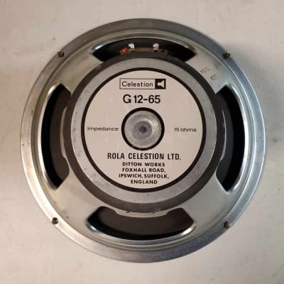 Celestion best sale g12h 65