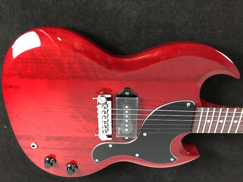Harley Benton DC-60 JR. FADED CHERRY - 2023 - w/ P90 Pickup