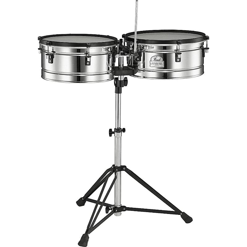 Pearl Primero Pro Steel Timbales image 1