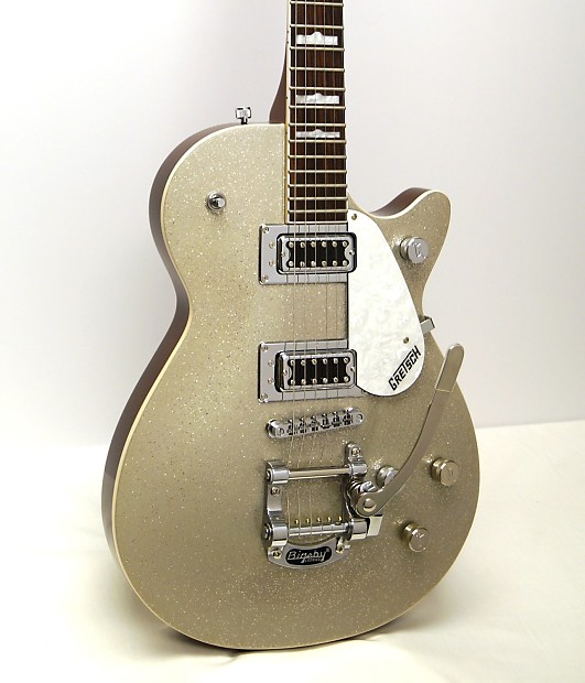 Gretsch G5439T Pro Jet w/ Bigsby Electromatic Electric Guitar - Silver  Sparkle