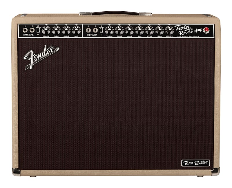 Open Box Fender 2020 Ltd. Ed. Tone Master Twin Reverb 2x12" Combo Amp - Blonde image 1