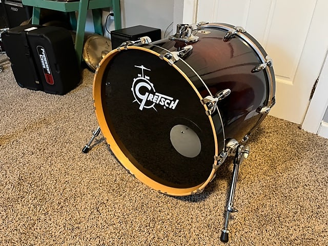 Gretsch Renown Maple Bass Drum Cherry Burst | Reverb