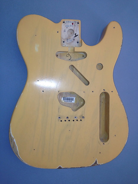 Road worn shop telecaster body