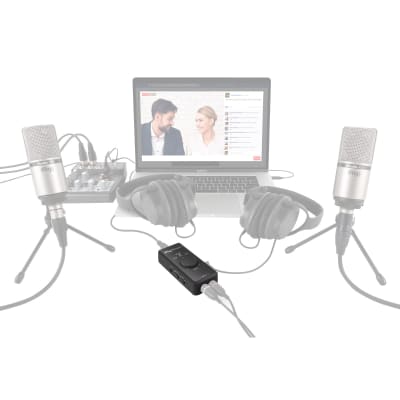 iRig DJ Live Stream USB Audio Interface for iOS/Android/MAC/PC w Headphone image 12