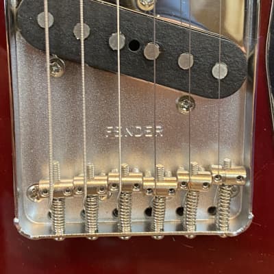 Fender American Vintage II '77 Telecaster Custom Maple Wine #VS220670 7lbs, 11.6 oz Belly Cut image 8