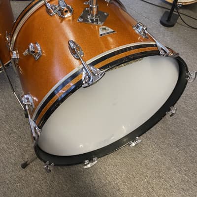 Ludwig Standard S-300 Gold Mist Drum Set - 20/14/12 image 2