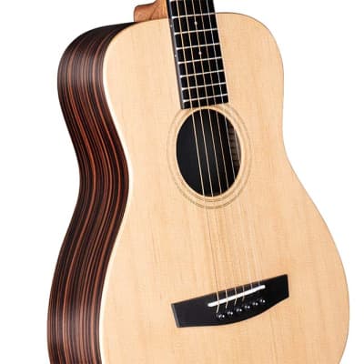 Enya X1 Pro 1/2 Size Solid Spruce Acoustic Guitar with Case and Accessories image 3