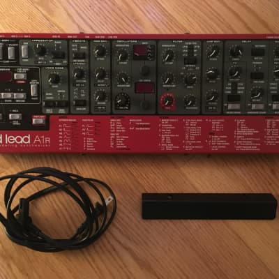 Nord Lead A1R Rackmount Analog Modeling Synthesizer 2014 - 2016 - Red