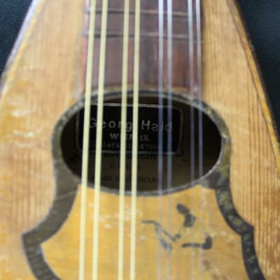 Georg Haid Mandolin Made in Germany Vintage image 11