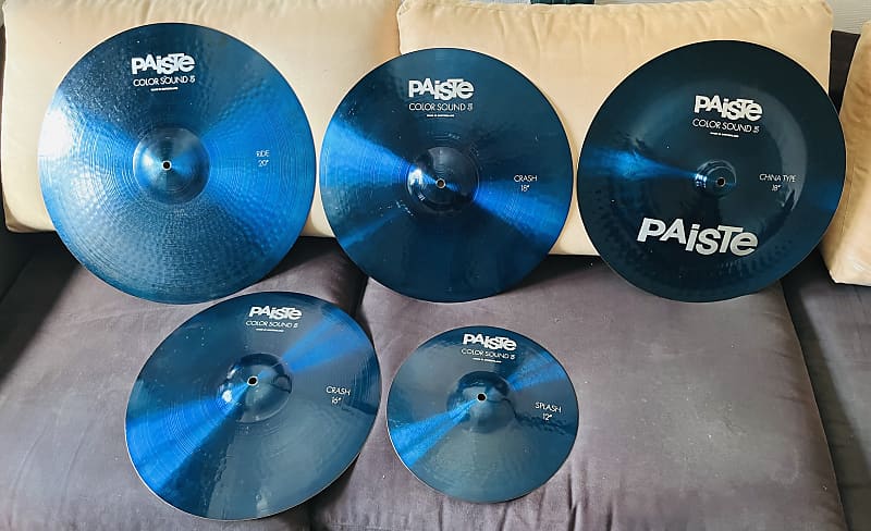 Paiste Sound color 5 blue 2024 - Blue image 1