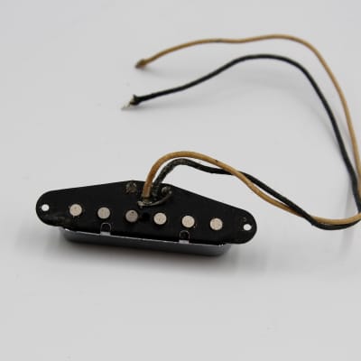 1990's Vintage Fender Telecaster Neck Single-Coil Pickup Chrome USA Tele image 3