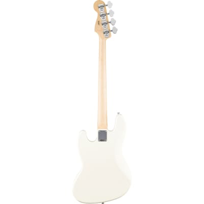 Fender Standard Jazz Bass LRL Olympic White image 2