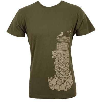 Mesa Boogie T-Shirt in olivgrün /Logo Size- XXL for sale