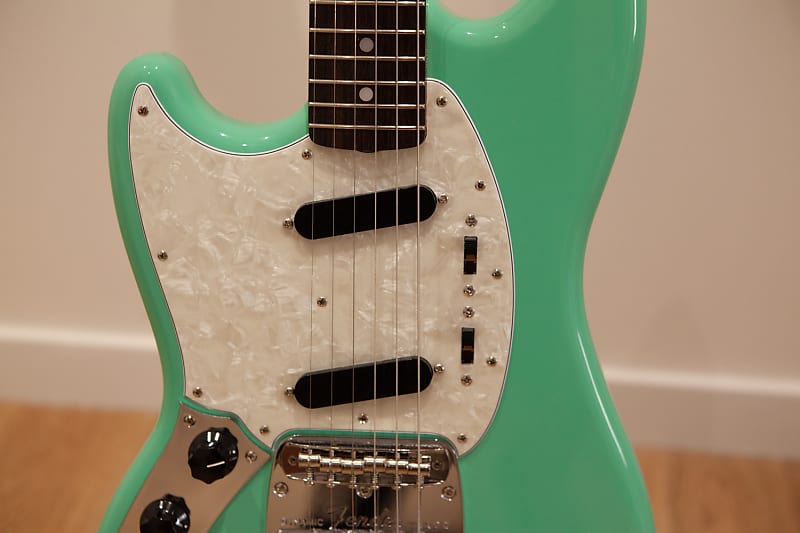 Fender Mustang Seafoam Green Left-Handed Lefty LH | Reverb