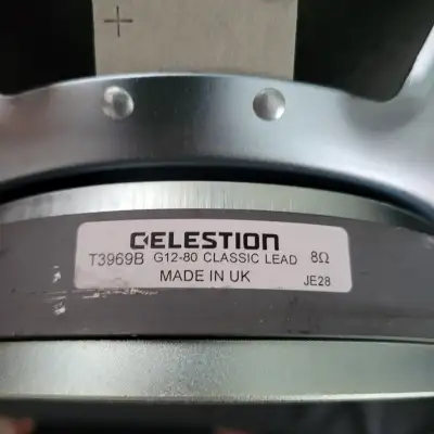 Celestion G12-80 Classic Lead 12" 80-Watt 8 Ohm Speaker image 3
