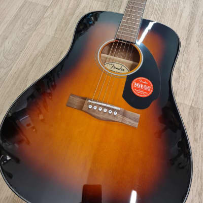 Fender FSR CD60S FLM Exotic SB Flame Maple Back and Sides Sunburst