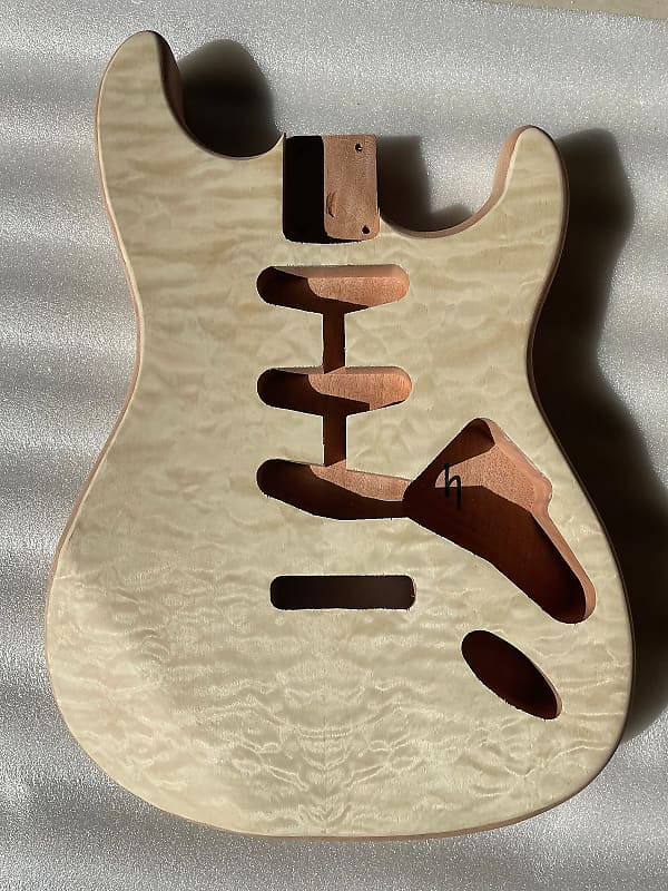Quilted Maple Top Guitar Mahogany Wood Body with Maple Top Reverb
