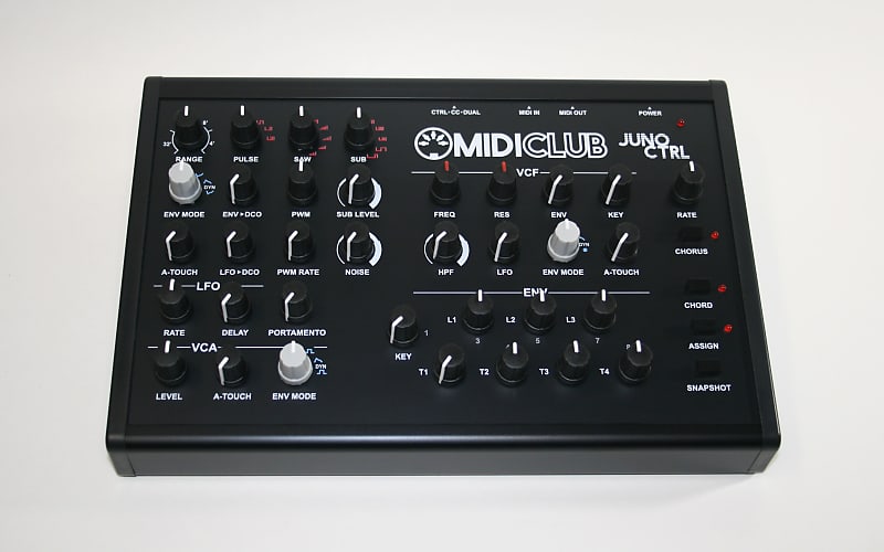 MIDI Club Alpha Juno/MKS50 Desktop Controller Reverb