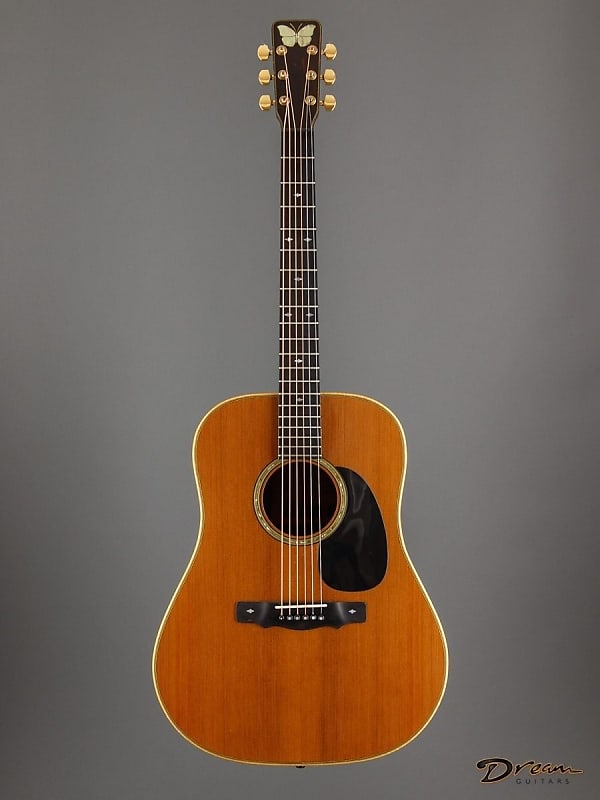 1978 David Russell Young Dreadnought, Indian Rosewood/Cedar | Reverb