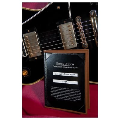 Gibson LP 57 VOS Ebony image 22
