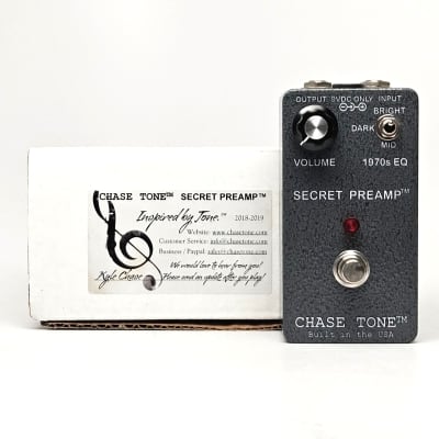 Reverb.com listing, price, conditions, and images for chase-tone-chase-tone-secret-preamp