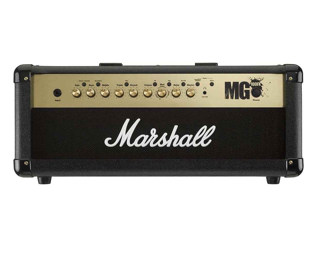 Marshall MG MG100HFX 2-Channel 100-Watt Solid State Guitar Amp Head 2009 -  2012 | Reverb