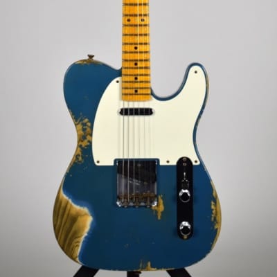 Fender Custom Shop Limited Edition '58 Telecaster - Heavy Relic, Aged Lake Placid Blue image 2