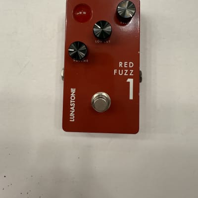 Reverb.com listing, price, conditions, and images for lunastone-red-fuzz