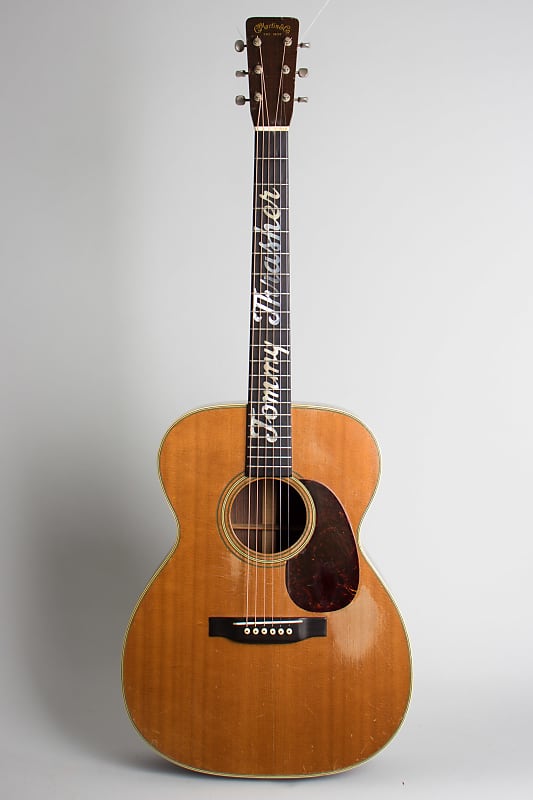 C. F. Martin  000-28 Owned and used by Tommy Thrasher Flat Top Acoustic Guitar (1954), ser. #137310, black tolex hard shell case. image 1