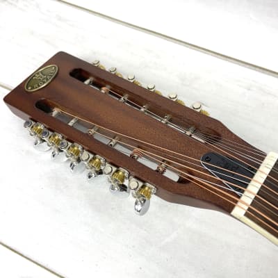 Royall Trifecta TC-14 Bright Mirror Nickel Finish Cutaway 12 String Tricone Resonator Guitar With Pickup image 15