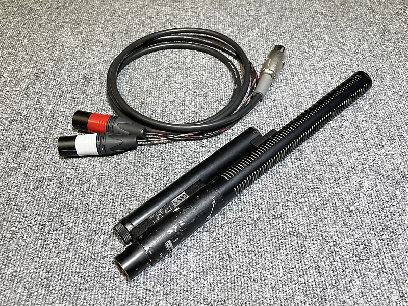 Sanken Css 5 Stereo Shotgun Microphone Wstereo Cable Reverb